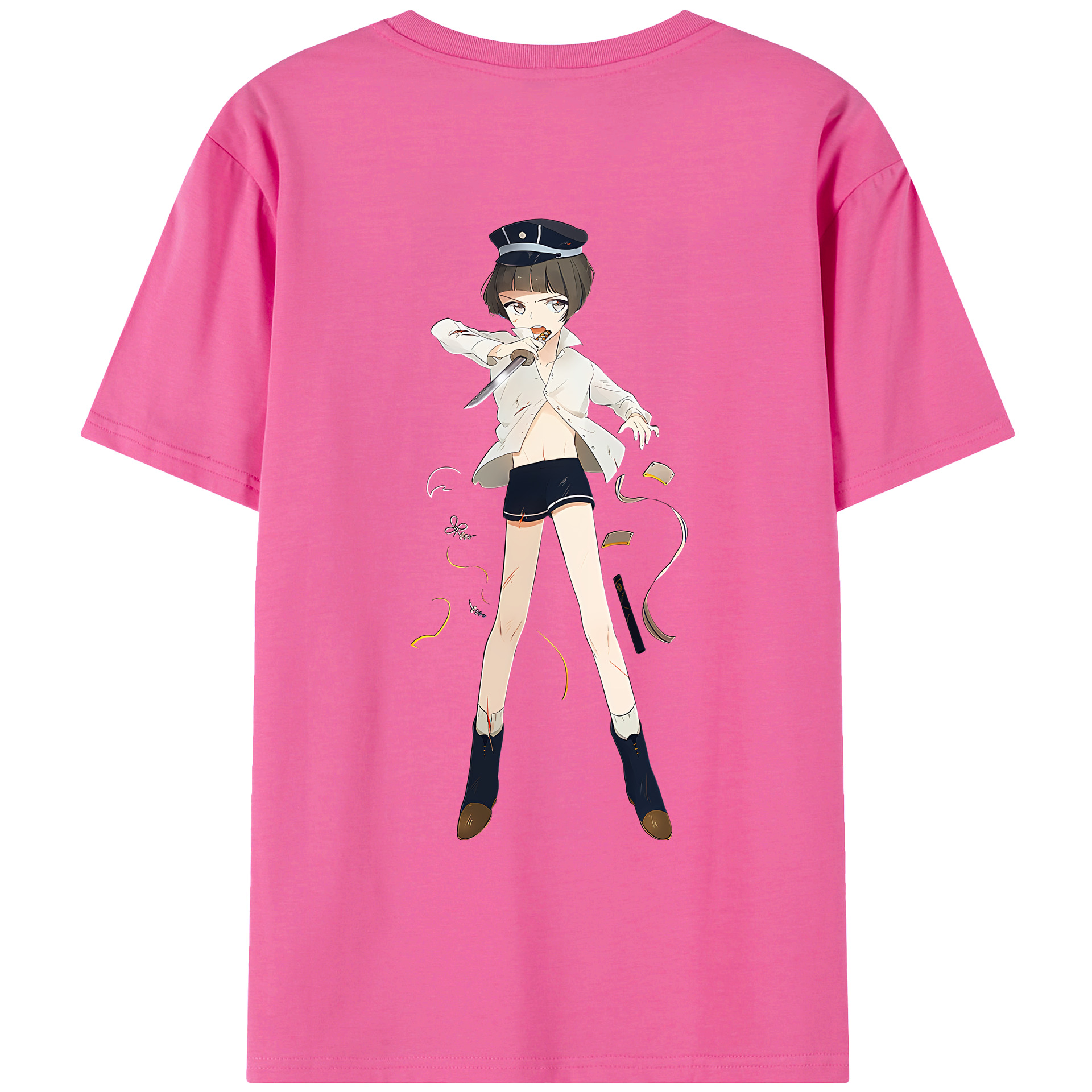（画像用） 刀剣乱舞 Touken Ranbu レディース半袖Tシャツ(バックプリント)